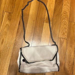COPY - White suede Stella McCartney crossover bag